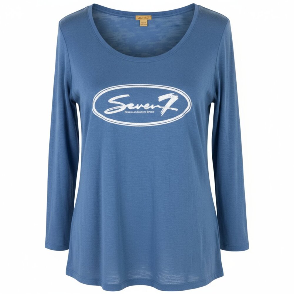 Seven7 Luxe sheer long sleeve tee Plus size 22/24